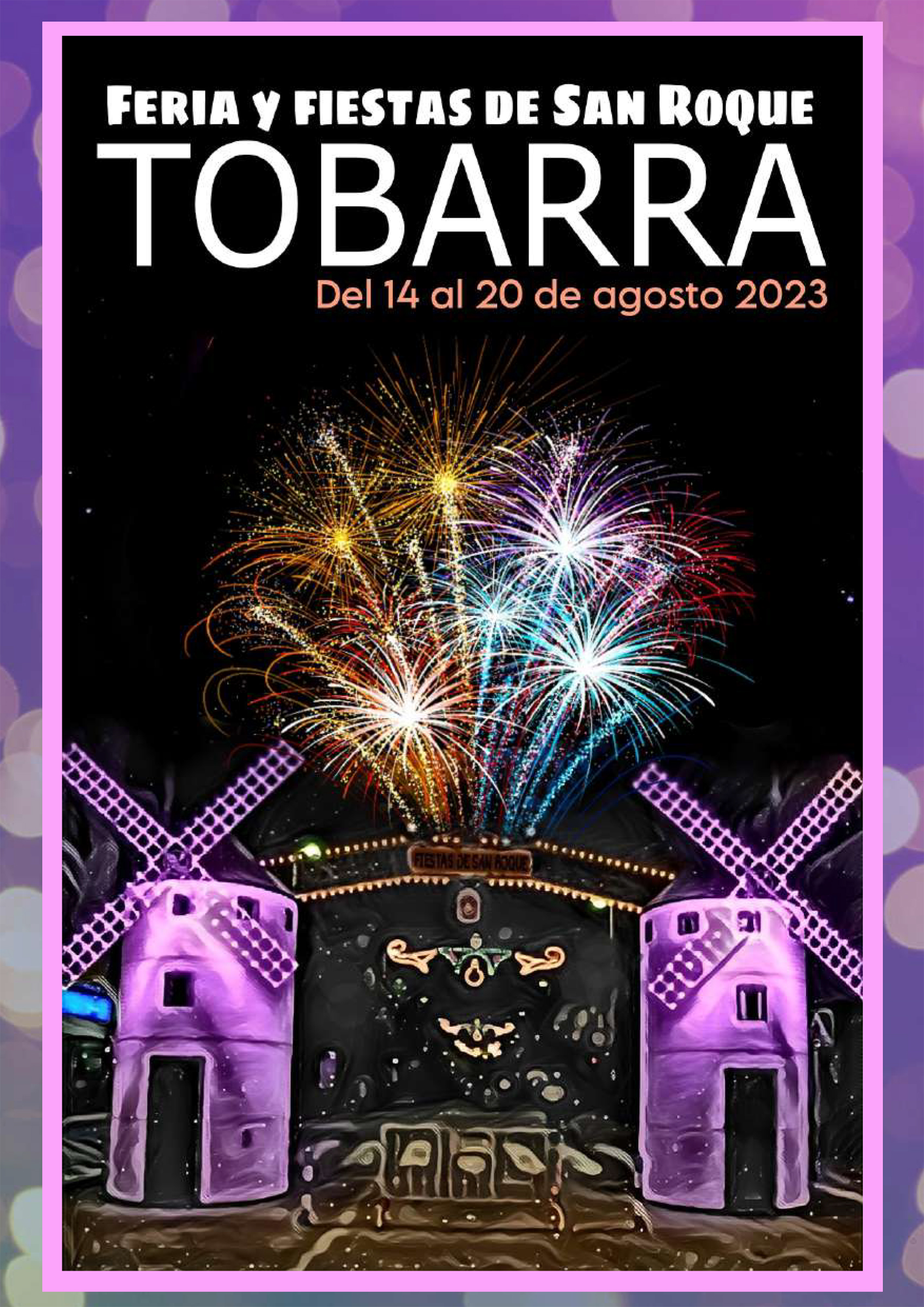 Feria y fiestas en honor a San Roque 2023 Tobarra